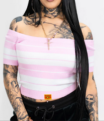 FB County (Off The Shoulder) Crop Top
