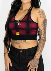 FB County (Flannel Halter Top)