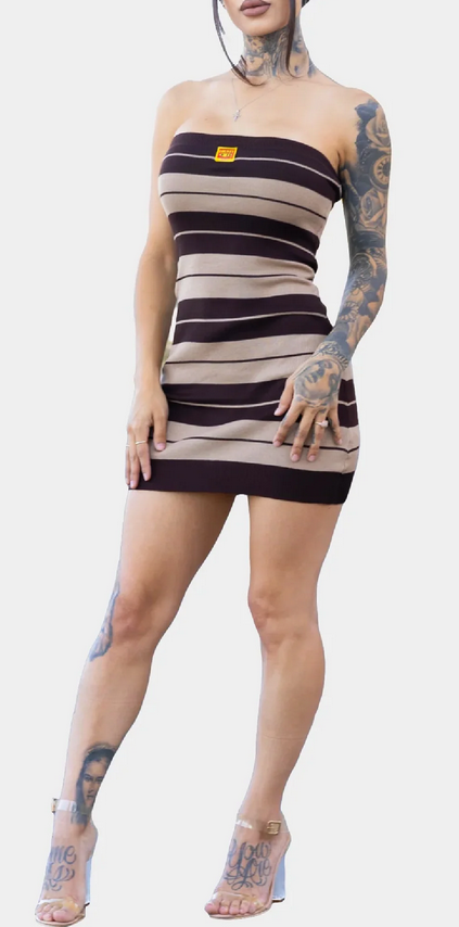 Women's Charlie Brown Tube Dress (1Pc)