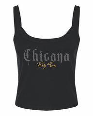 Women’s Crop Top (Chicana Raza Fina)