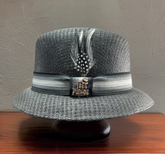 Tres Punto's Black Lowrider Brim Fedora