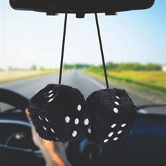 Hanging Car Dice (FUZZY)