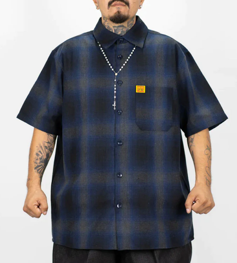 Men’s Short Sleeves Checker Shirt (1Pc)