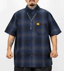 Men’s Short Sleeves Checker Shirt (1Pc)