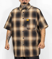 Men’s Short Sleeves Checker Shirt (1Pc)