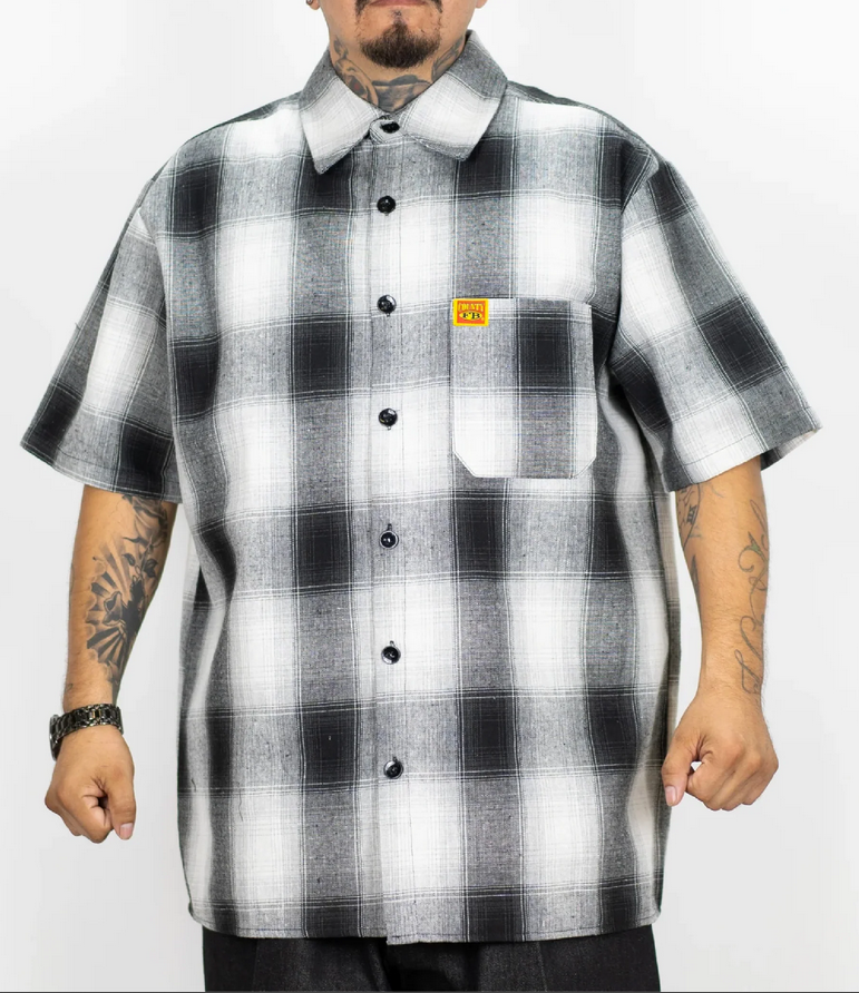 Men’s Short Sleeves Checker Shirt (1Pc)